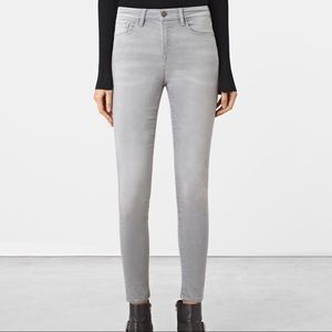 All Saints Eve Lux Jeans in Grey